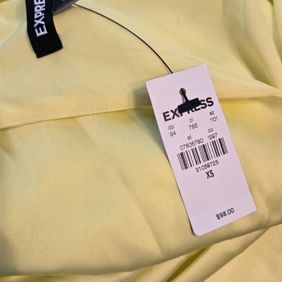 Express - XS - Yellow Dress - BNWT - Picture 2 of 5